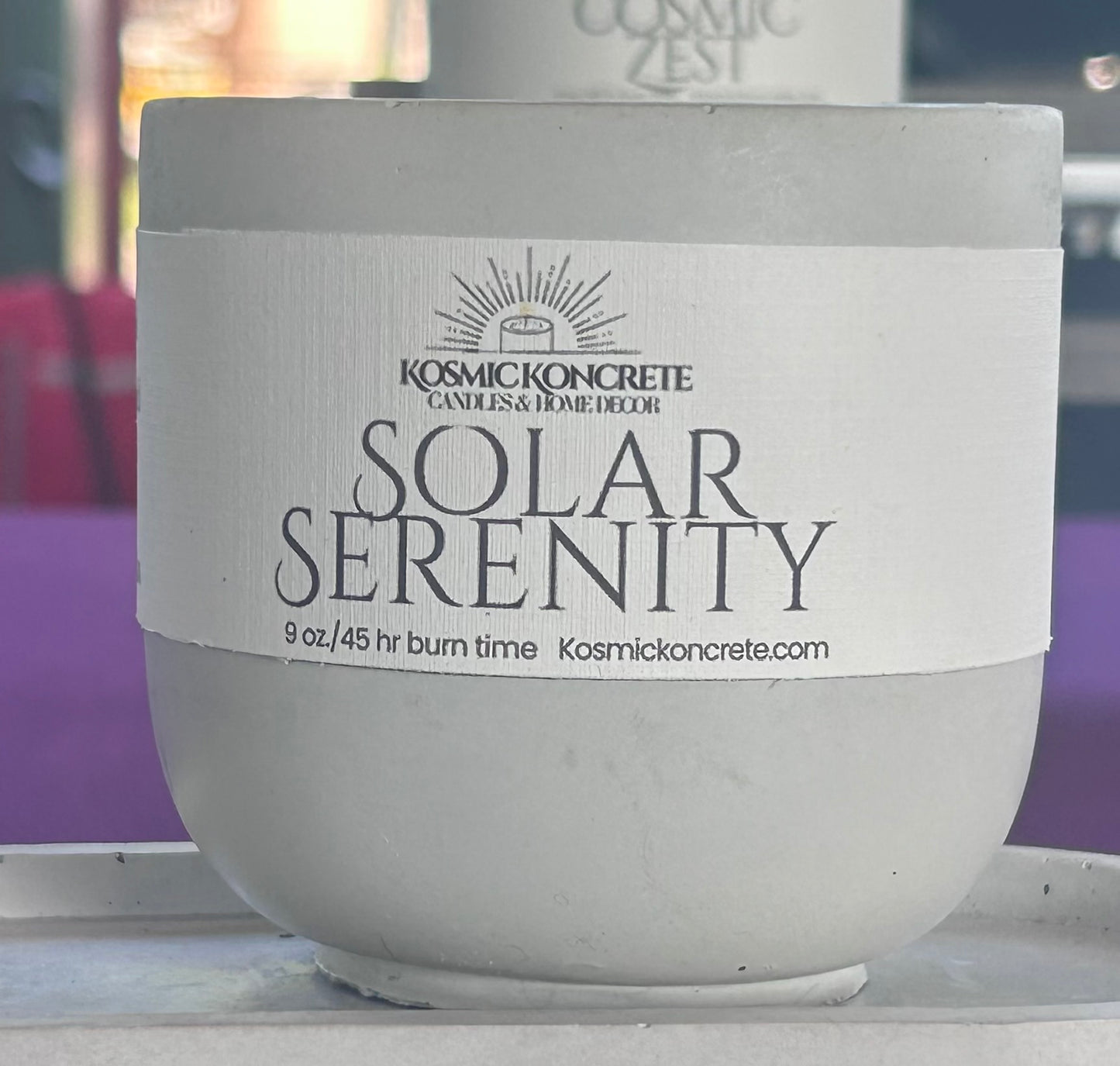 Solar Serenity Soy Candle