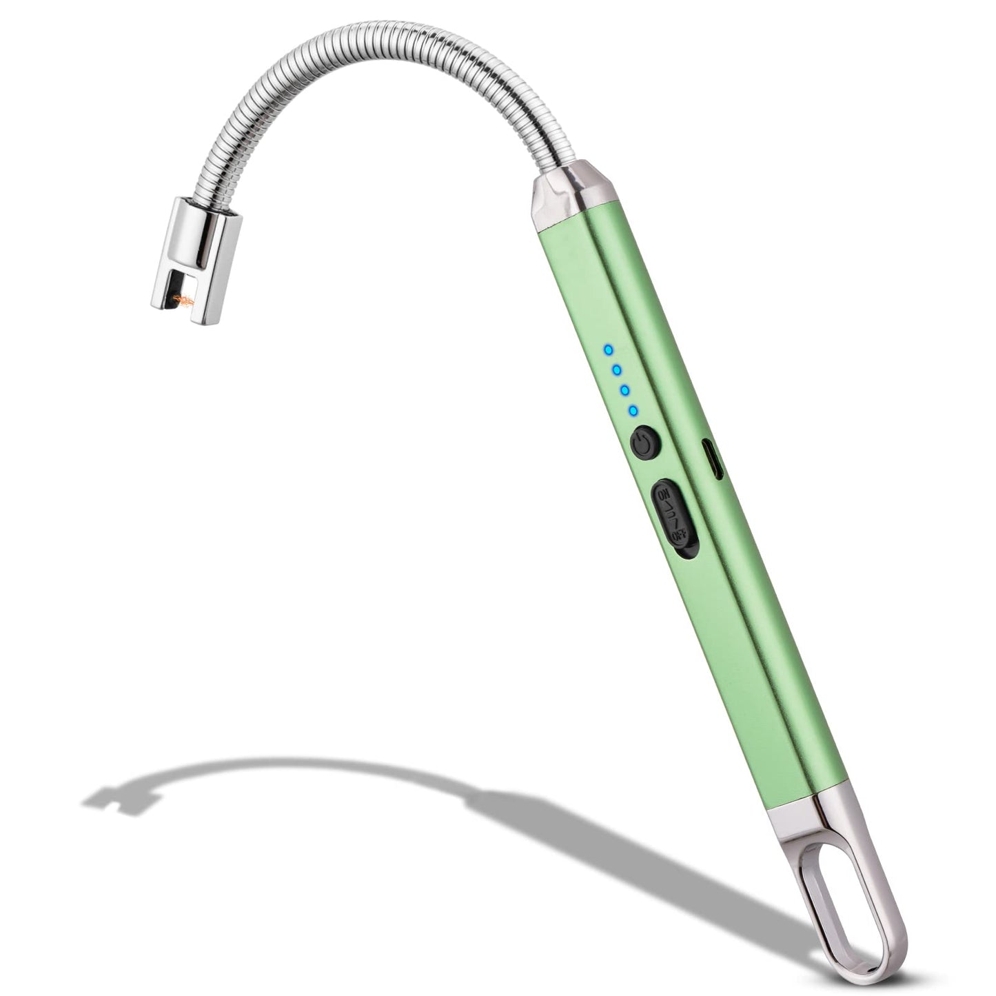 Electric Candle Lighter USB Arc Rechargeable Windproof Flameless Long Lighter, Birthday Gift for Women Men Mom Wife Sister Nana