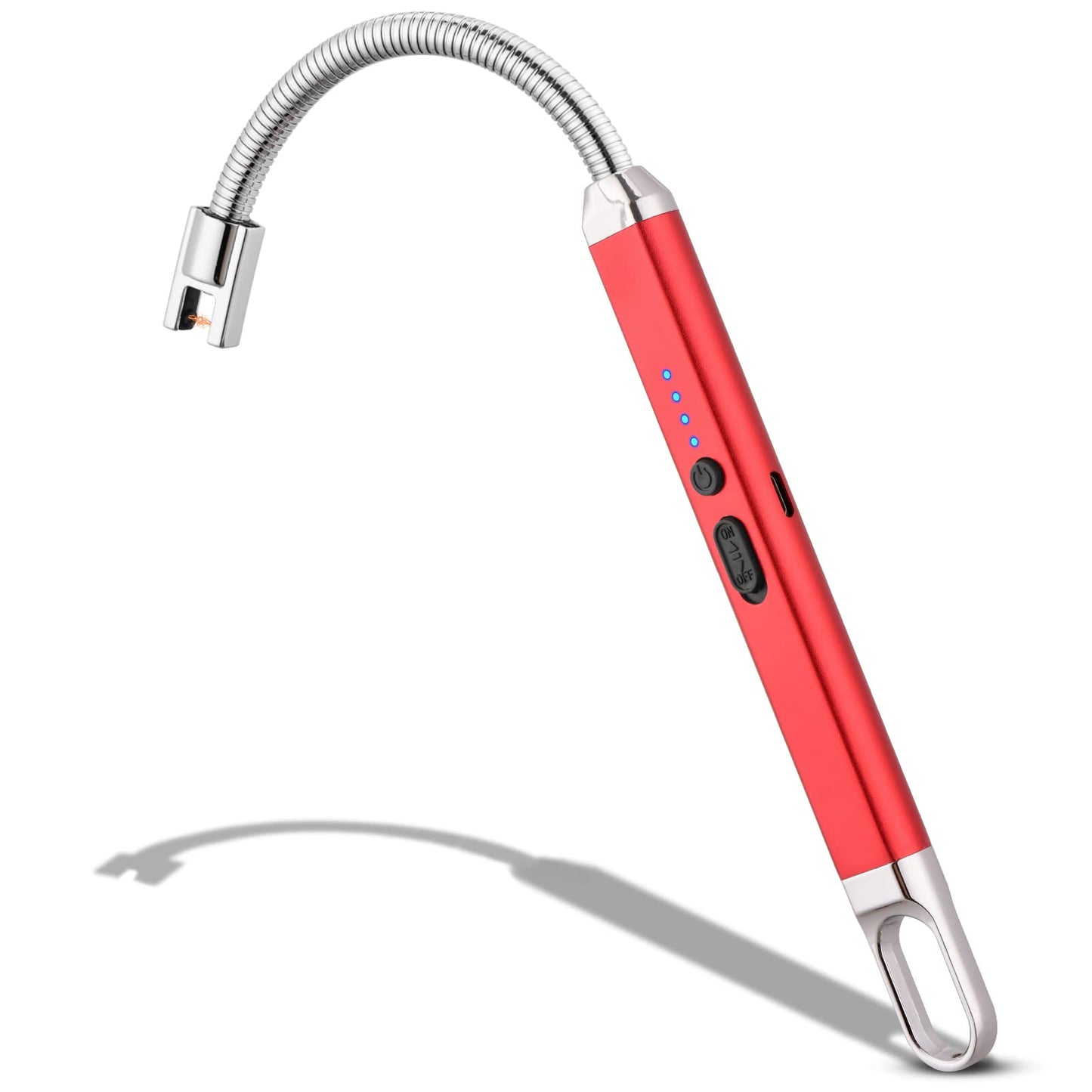 Electric Candle Lighter USB Arc Rechargeable Windproof Flameless Long Lighter, Birthday Gift for Women Men Mom Wife Sister Nana