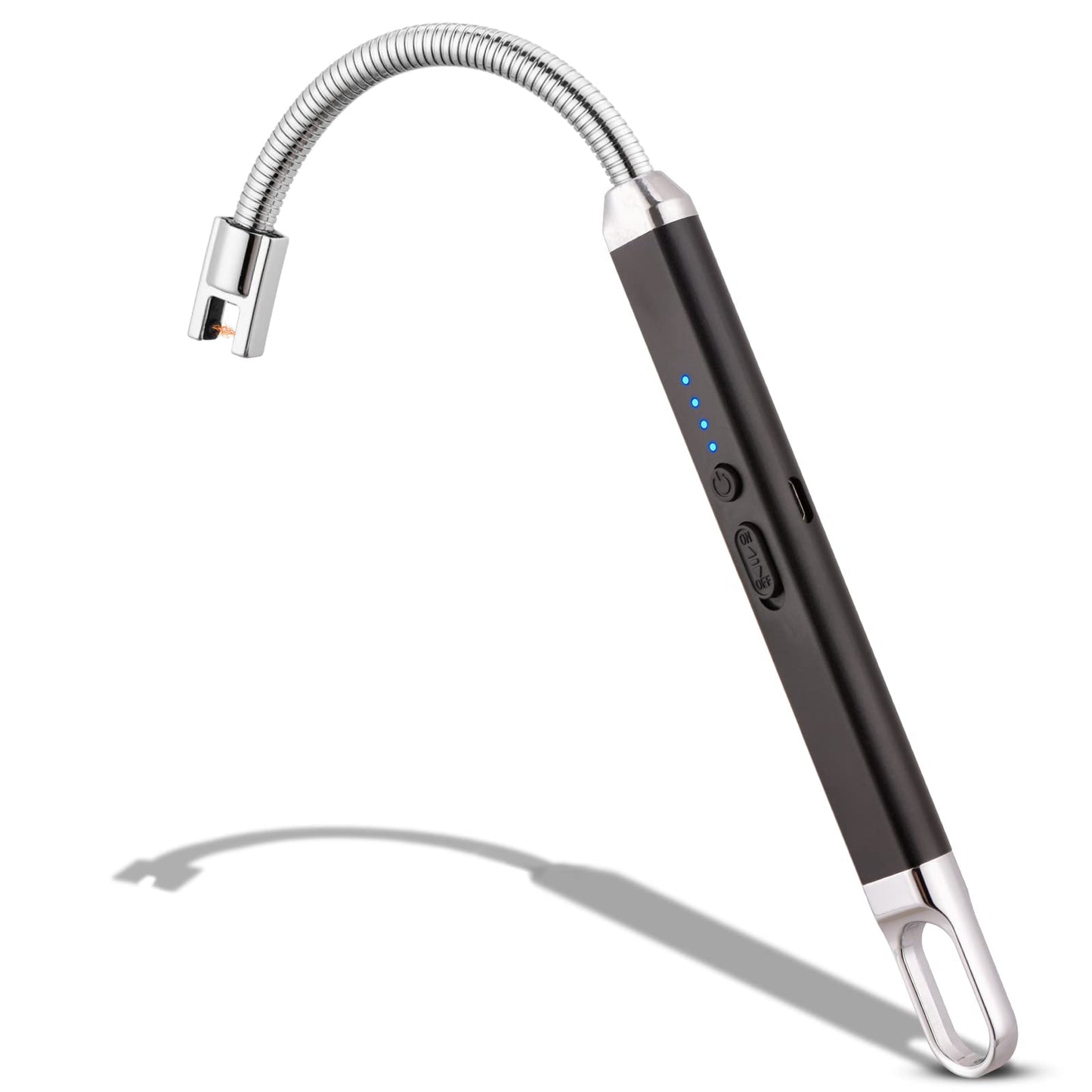 Electric Candle Lighter USB Arc Rechargeable Windproof Flameless Long Lighter, Birthday Gift for Women Men Mom Wife Sister Nana
