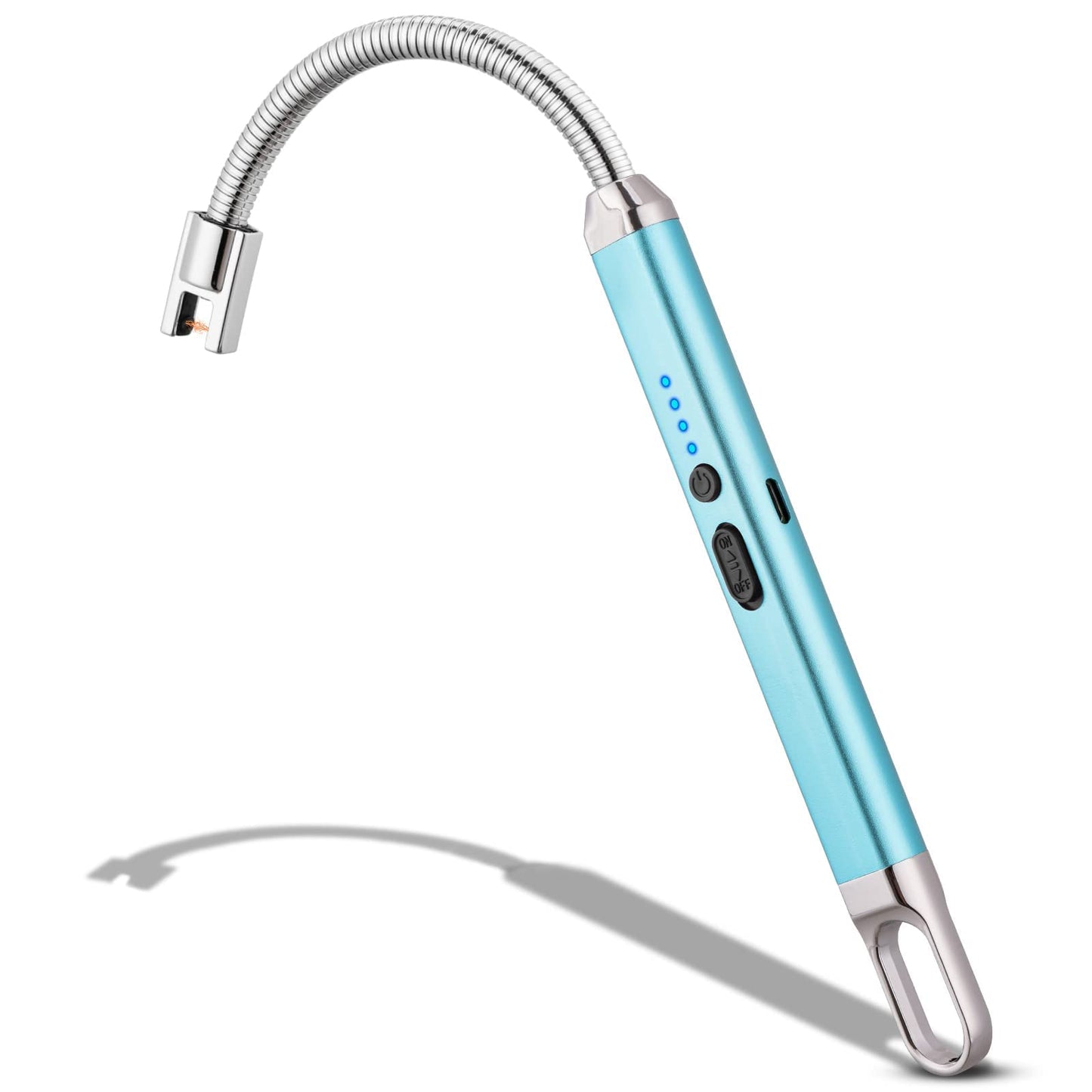 Electric Candle Lighter USB Arc Rechargeable Windproof Flameless Long Lighter, Birthday Gift for Women Men Mom Wife Sister Nana