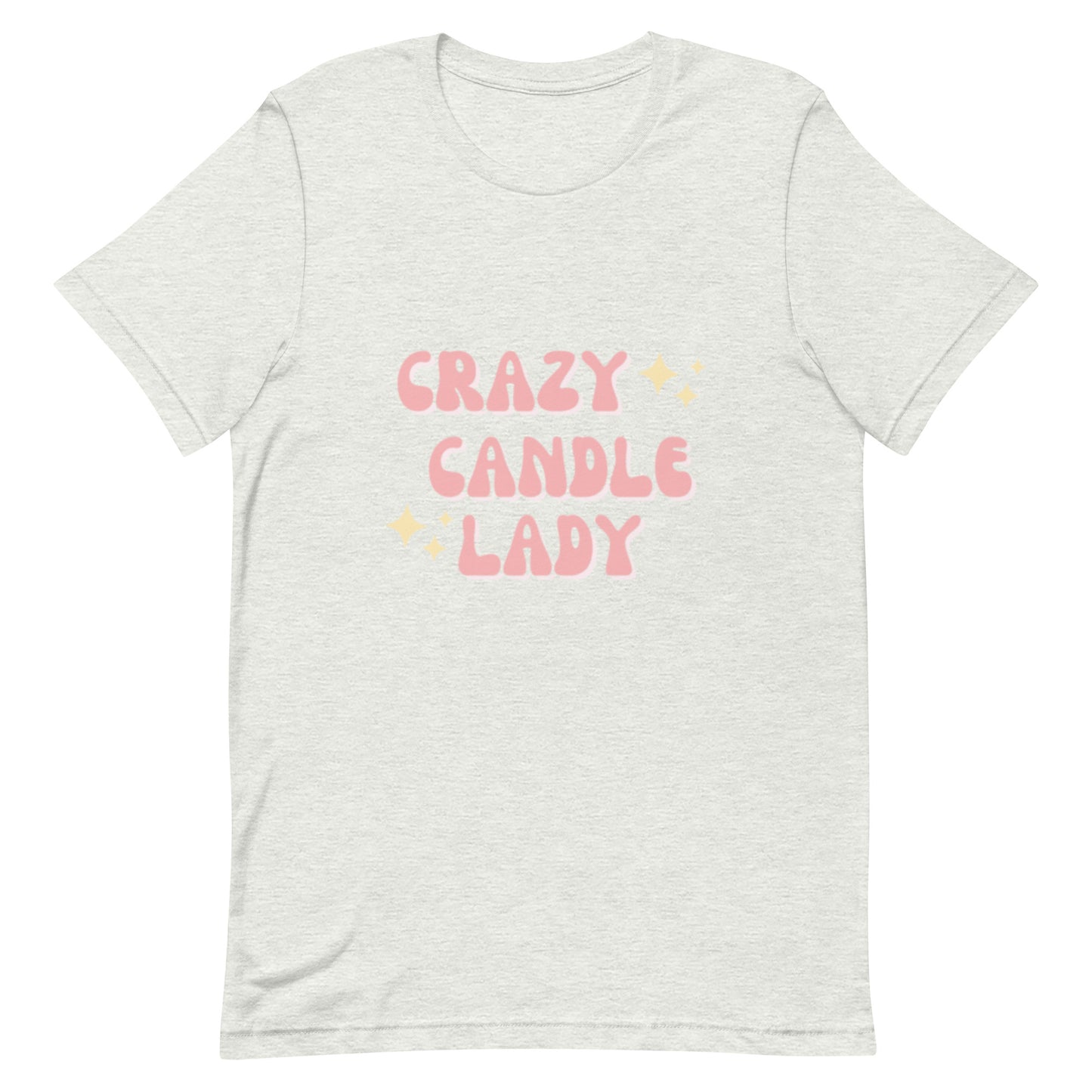 Crazy Candle Lady Unisex t-shirt