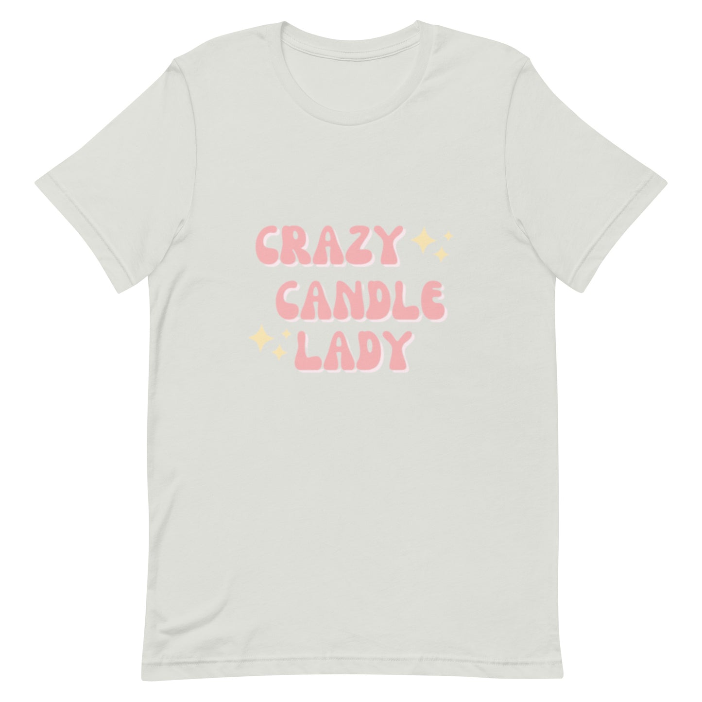 Crazy Candle Lady Unisex t-shirt